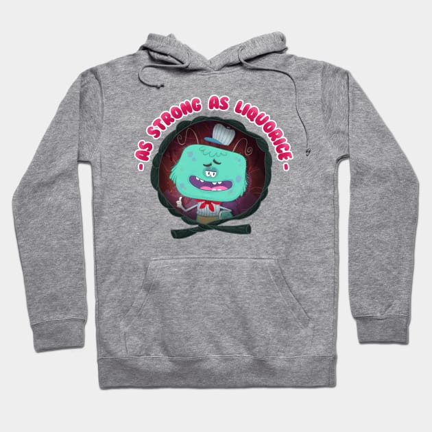 The Barefoot Bandits- "As Strong As Liquorice" Hoodie by mukpuddy